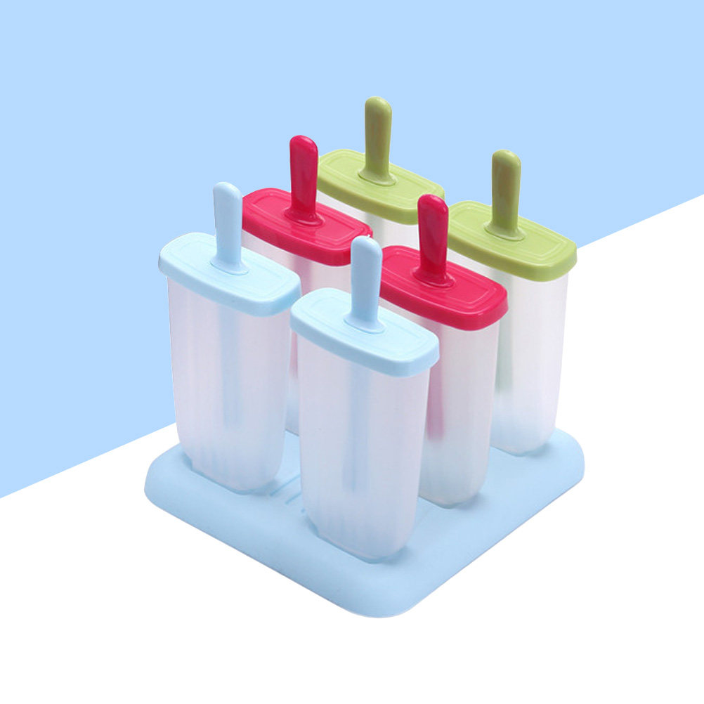 Food Snacks Healthy - 6-delige premium ijslollyvormen van voedselveilig plastic