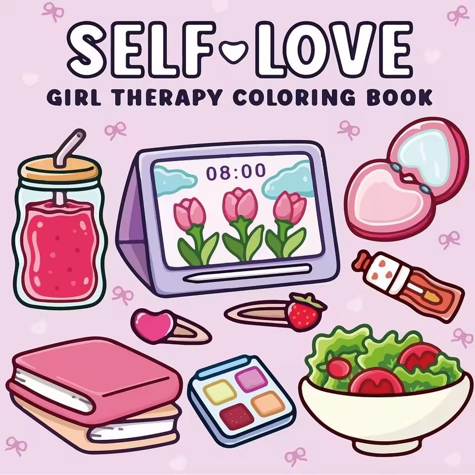Food Y Snacks Coloring Book - Self Love kleurboek voor volwassenen -