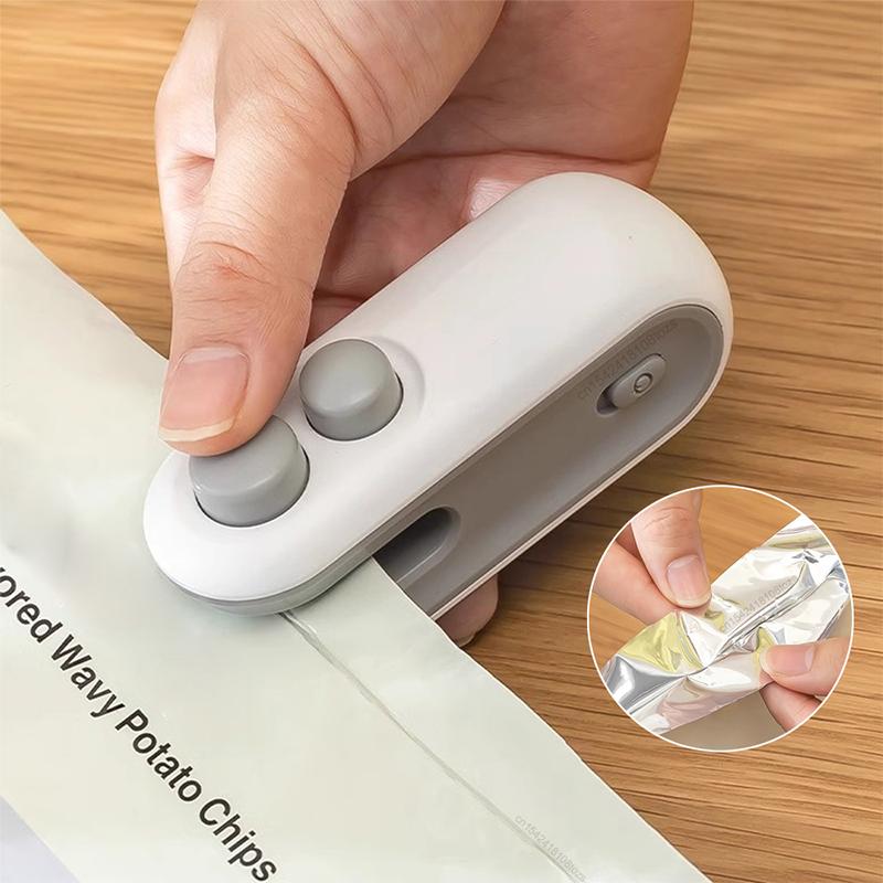 Food Snacks At Home - Mini handzame voedselverzegelapparaat, USB oplaadbaar, perfect
