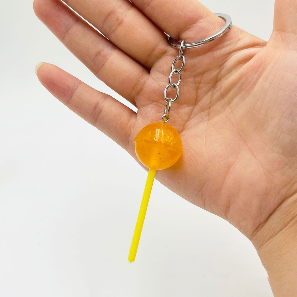 Mooie hars snoep lolly sleutel - Food Zinc recensie en prijs
