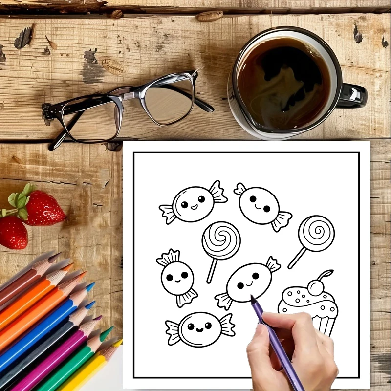 Kleurboek VOEDSEL, DRANK & ZOE - Food Y Snacks Coloring Book recensie en prijs
