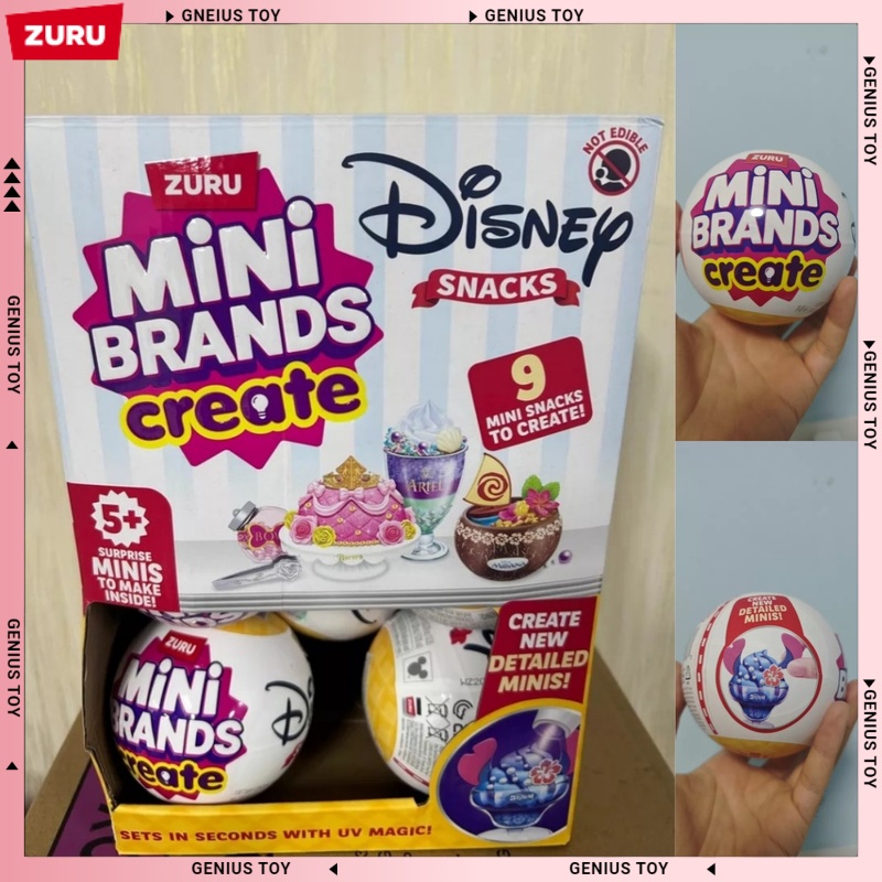 ZURU Mini Brands Create Disney - Food Snacks Brands recensie en prijs