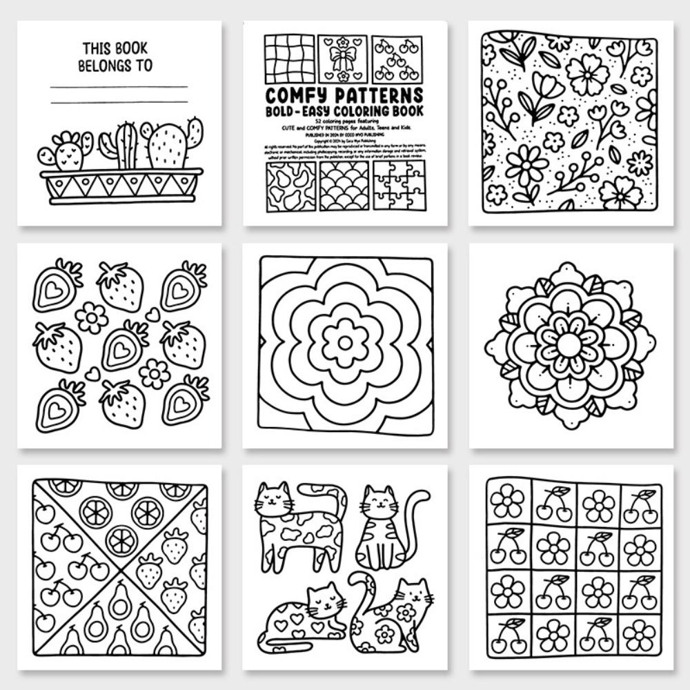 Rustgevend kleurboek voor meis - Food Y Snacks Coloring Book recensie en prijs