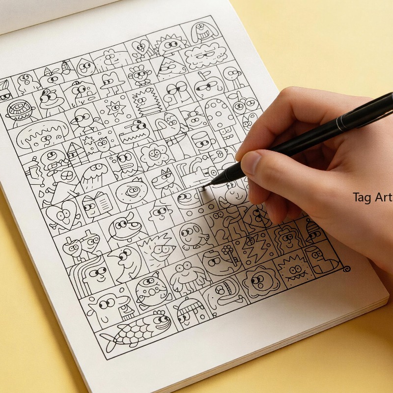 Handprentenboek voor het verli - Food Y Snacks Coloring Book recensie en prijs