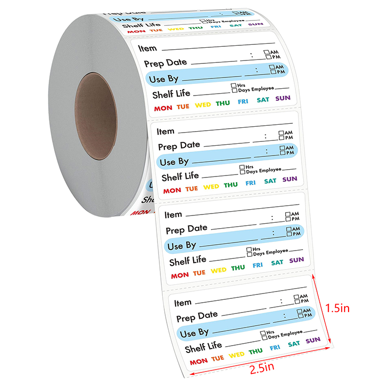 Label Briefpapier Sticker Snac - Food Snacks Label recensie en prijs