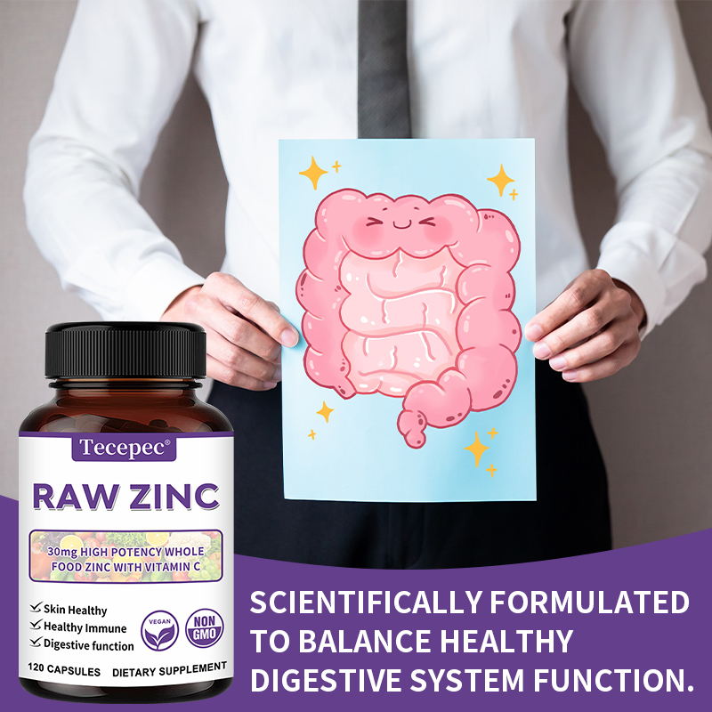 Zinkvitaminen - Ruw zink Hele  - Food Zinc recensie en prijs