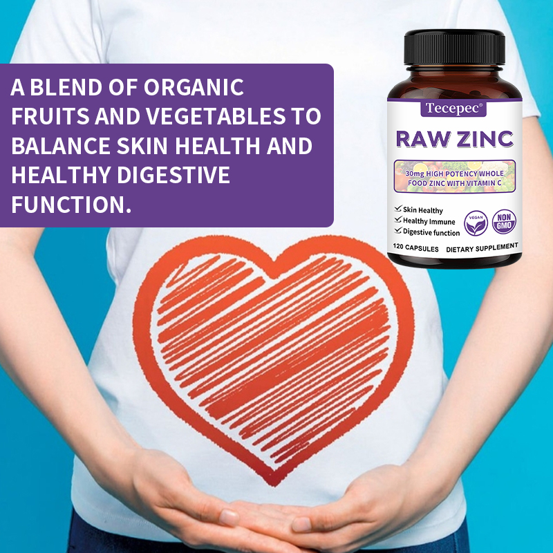 Zinkvitaminen - Ruw zink Hele  - Food Zinc recensie en prijs