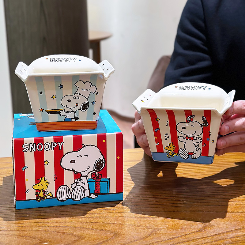 Snoopy Co-branded keramische p - Food Snacks Brands recensie en prijs