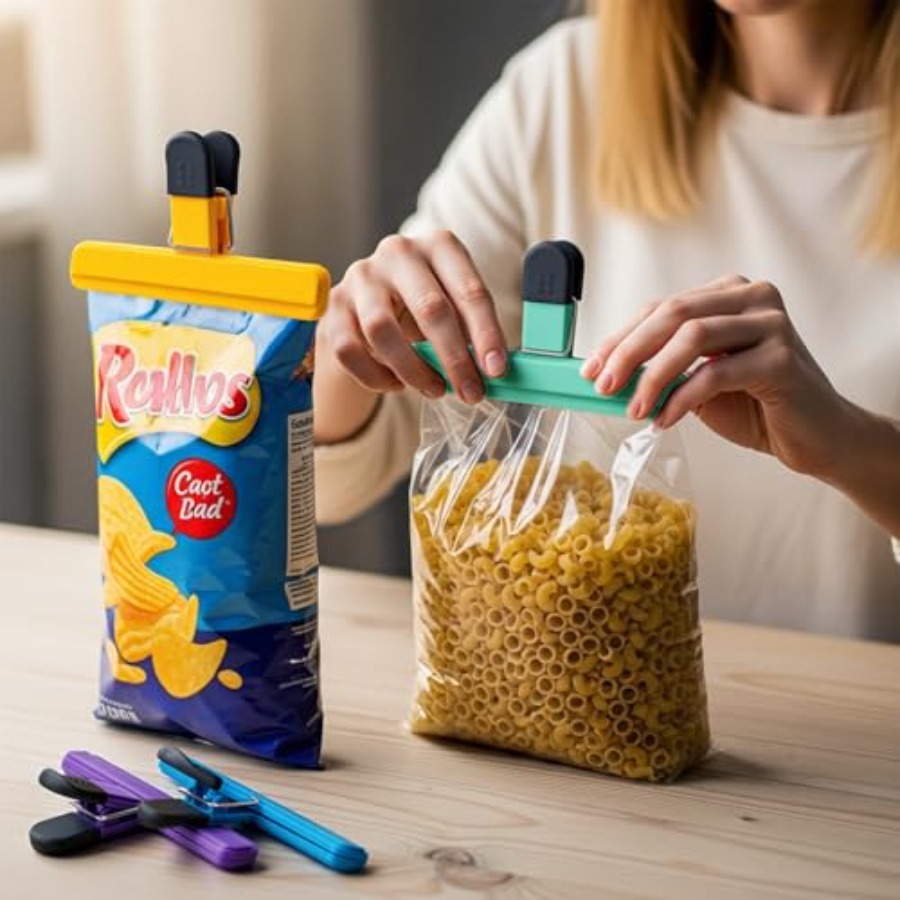 6-pack chipclips, grote, stevi - Food Snacks At Home recensie en prijs