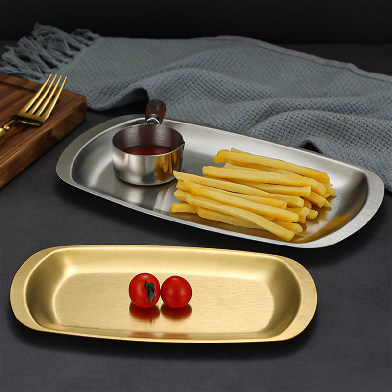 304 roestvrij staal mat diner  - Food Snacks In Korea recensie en prijs